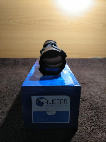 Se vende Avistar 1,5-6x42 con punto rojo iluminado.
sin estrenar, solo ha sido sacado de la caja y montado.
175€ 01