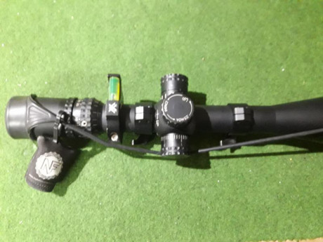 Bueno, pongo en venta el visor mencionado en el anuncio, un nightforce nxs 12-42X56, con cruz fina y dot 01