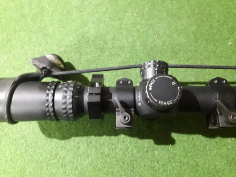 Bueno, pongo en venta el visor mencionado en el anuncio, un nightforce nxs 12-42X56, con cruz fina y dot 00