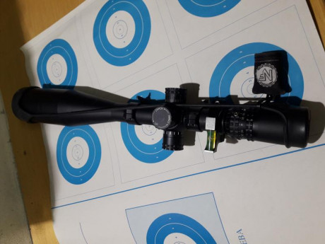 Bueno, pongo en venta el visor mencionado en el anuncio, un nightforce nxs 12-42X56, con cruz fina y dot 10