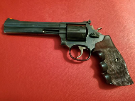 Se vende revolver Smith & Wesson 686 357 magnum muy cuidado, con el kit de disparador de Jerry Miculek, 01