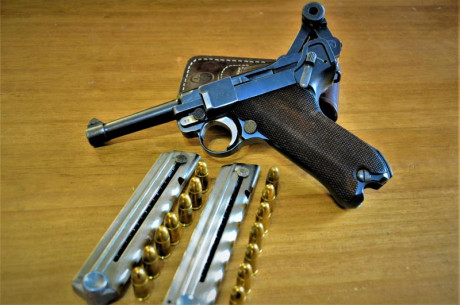 Muy buenas a todos, por necesidad de hueco vendo esta preciosa luger, en perfecto estado, para una anciana 30