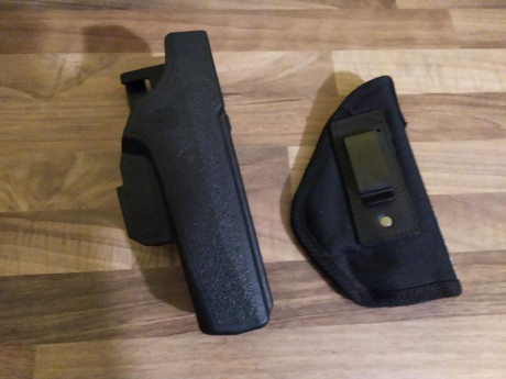 Se vende funda original Glock, válidas para todas las pistolas glock, con sistema antihurto de nivel III. 02