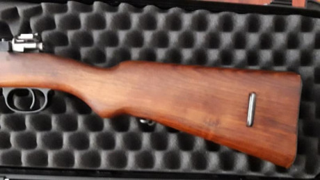 Santa Barbara  7.92 ( 8X57IS)  modelo civil del mosquetón militar Mauser Coruña M43 su estado es excelente 22