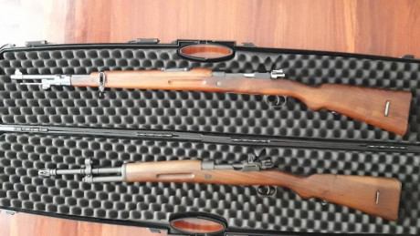 Pongo a la venta estos dos rifles de fabricación Nacional FF8  Cetmetón  en calibre 308W  su estado es 01