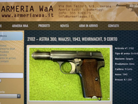 El Astra 300 es una pistola suficientemente conocida por todos pero sin embargo en España es francamente 21