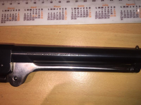 EL PRECIO PASA A SER DE 300 EUROS

Se vende revolver de avancarga UBERTI replica Confederation Army modelo 22