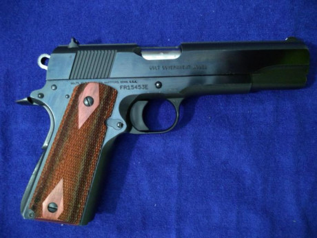 "RESERVADA"  pistola Colt  MK-IV en cal. 38 super auto.
Su estado es excelente, se incluye dos 110