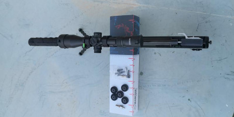 Vendo carabina PCP Kalibrgun Cricket 6.35mm 
Con muchas mejoras como Cañón pulido, anulación de las vibraciones 00