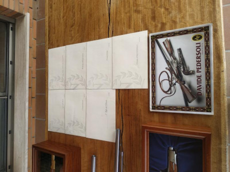 Coleccion unica a la venta y por tiempo limitado, de la firma PEDERSOLI y llamada diez años de coleccion 12