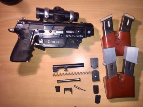 VENDO PISTOLA LLAMA  Modelo "M87 Shooting Competition", de  I.P.S.C. y Precision.  
Calibre: 30