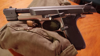 VENDO PISTOLA LLAMA  Modelo "M87 Shooting Competition", de  I.P.S.C. y Precision.  
Calibre: 42