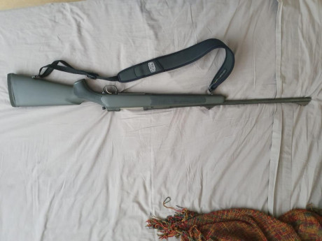 Mi amigo Jaime, vende  rifle Mauser m03 del calibe 7 mm RM  por dejar la caza. Estado impecable, con cañon 22