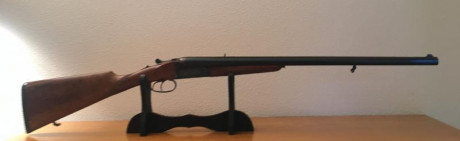  VENDO ESCOPETA SEGUNDA MANO AZ 
Paralela.
Calibre 12/70.
Extractora.
Doble gatillo
 Largo de cañones 02