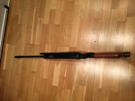 Vendo carabina Gamo MC SUPER, cal 4,5, carabina de aire precomprimido con sistema
de carga por palanca 01