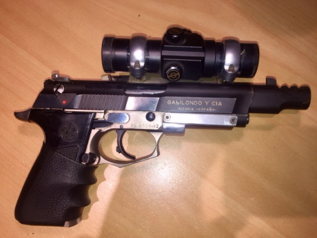 VENDO PISTOLA LLAMA Modelo "M87 Shooting Competition", de I.P.S.C. y Precision. 
Calibre: 9mm 02