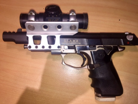 VENDO PISTOLA LLAMA Modelo "M87 Shooting Competition", de I.P.S.C. y Precision. 
Calibre: 9mm 12