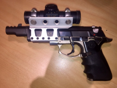 VENDO PISTOLA LLAMA Modelo "M87 Shooting Competition", de I.P.S.C. y Precision. 
Calibre: 9mm 11