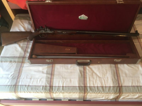 Vendo Alexander Henry cal. 45 de AMR, cañón octogonal de 82 centímetros y paso 1:20, diopter y túnel. 02