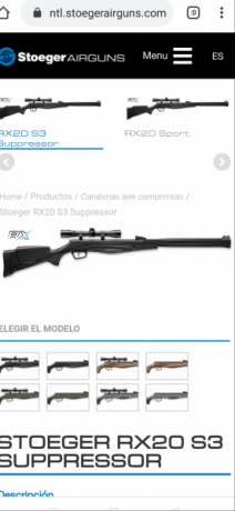 Hola, alguien tiene o ha provado esta carabina? Hace dias que me la estoy mirando, pero esta marca no 00