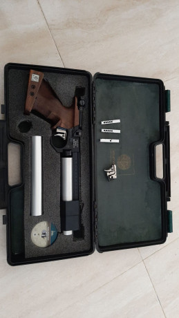Steyr lp50 en buen estado lo vendo por no tener tiempo. 
Tiene dos cilindros 
Un gatillo de repuesto
Precio 00