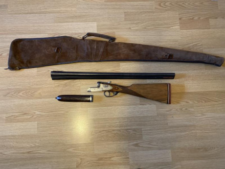 Vendo escopeta paralela marca AYA modelo 117 con nada de uso. Se trata de una escopeta del calibre 12 02