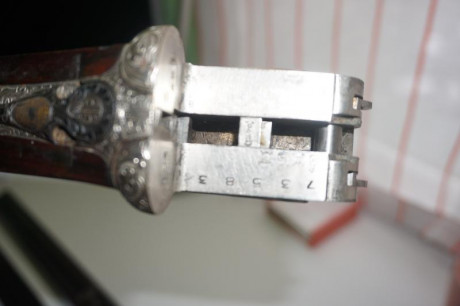 Hola 
Haber si me podais ayudarme
Tengo una escopeta paralela viuda de sarasqueta paralela 
Quisiera saber 02