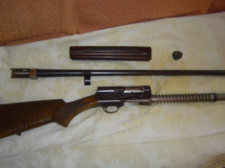 Vendo escopeta Browning FN Auto 5, calibre 12, long del cañon 72 cm, choke 18.2, en perfectas condiciones 02