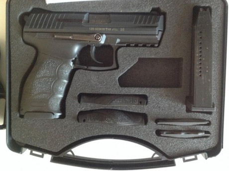 Se vende o cambia por pistola tipo 1911 de 9mm, no española, pistola H&K P30, en muy buen estado, 00