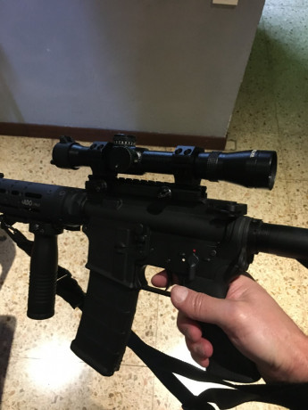 Vendo conjunto visor mas montura de anillas STANAG, compuesto de
Visor ZENIT PO 4x24 C2 (optica Bielorrusa 30