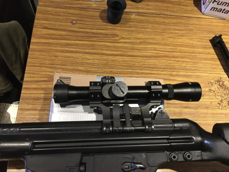 Vendo conjunto visor mas montura de anillas STANAG, compuesto de
Visor ZENIT PO 4x24 C2 (optica Bielorrusa 10