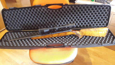 Excelente carabina fabricada en la antigua URSS de la marcada Baikal Modelo TOZ 1701 Calibre 22.
Carabina 00