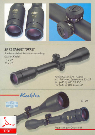 Busco visor Kalhes ZF 95 Borchers los importo hace unos años. 00