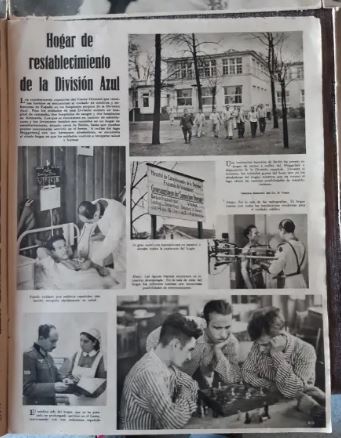 7 números, 6 en español y 1 en alemán. Números 1-4 de 1943, los demás son sueltos. 
Revistas propagandísticas 12
