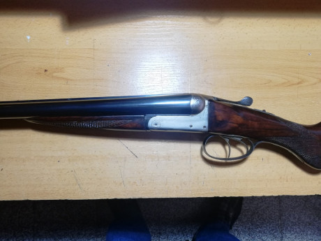 Vendo escopeta yuxtapuesta, marca G.I.L., Cal. 12/70, choke del cañon izqd 17´6 y cañon derecho 18´4 , 00