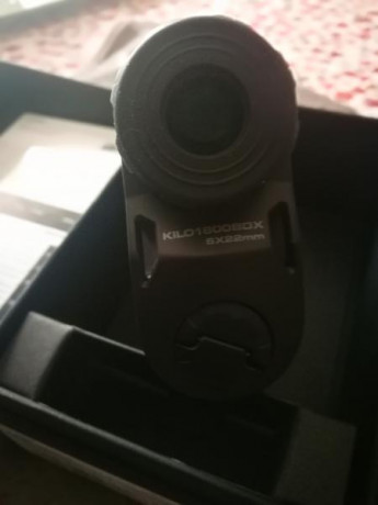 VENDIDO!!!


Totalmente nuevo a estrenar.Telémetro Sig Sauer Electro Optics Kilo 1800 6x22 con BDX
Con 10