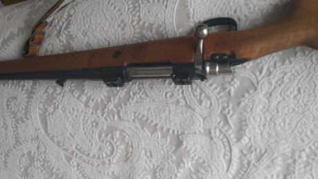 hola un amigo vende un rifle santa barbara calibre 308w modelo C-75 lleva bases apel originales y 60 cms 01