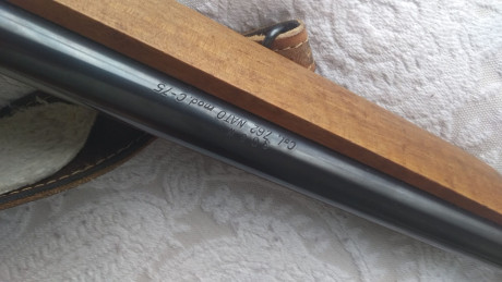 hola un amigo vende un rifle santa barbara calibre 308w modelo C-75 lleva bases apel originales y 60 cms 12