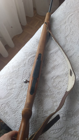 hola un amigo vende un rifle santa barbara calibre 308w modelo C-75 lleva bases apel originales y 60 cms 11