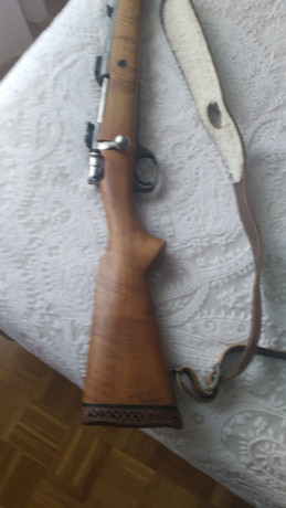 hola un amigo vende un rifle santa barbara calibre 308w modelo C-75 lleva bases apel originales y 60 cms 20