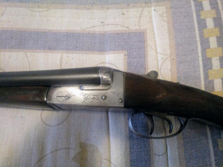 Se vende escopeta paralela calibre 16 marca Eusebio Arizaga 125 euros. 12