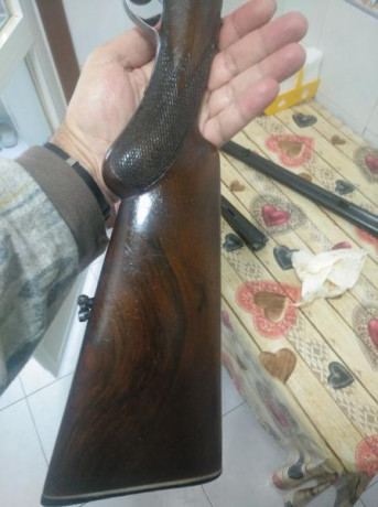 Se vende escopeta paralela calibre 16 marca Eusebio Arizaga 125 euros. 32