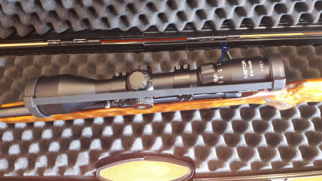 Excelente carabina fabricada en la antigua URSS de la marcada Baikal Modelo TOZ 1701 Calibre 22.
Carabina 00
