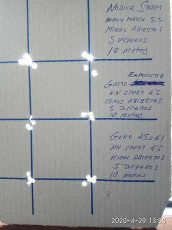 Bueno, para animar el foro un poco, propongo colgar fotos de dianas y arma usada para ello, pudiendo ser 121