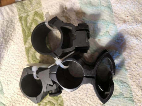 Para caril de 11 y weaver. Diametros de optica de 25 y 30. Alturas varias.
Todas sin golpes ni defectos, 11
