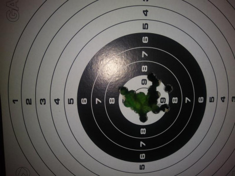 Bueno, para animar el foro un poco, propongo colgar fotos de dianas y arma usada para ello, pudiendo ser 150