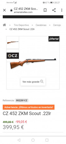 Bueno, para animar el foro un poco, propongo colgar fotos de dianas y arma usada para ello, pudiendo ser 170