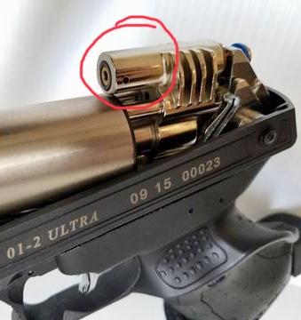 Tengo esta pistola de aire y se me ha quedado atascada, como si retuviese el aire y a la hora de disparar 10