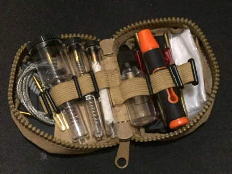 VENDIDO
Nuevo a estrenar, kit limpieza armas tipo AR15 y similar
Incluyo baqueta flexible Bore Snike
Regalo 02