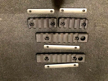 VENDIDOS Para customizar tus armas te propongo estos raíles que puedes acoplar en guardamanos, culatas, 00